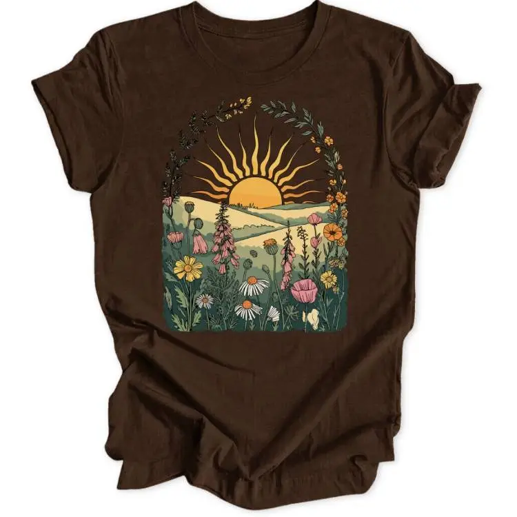Framed Sunrise Unisex T-Shirt