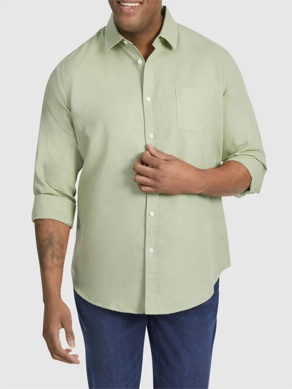 CLASSIC FIT LINEN SHIRT