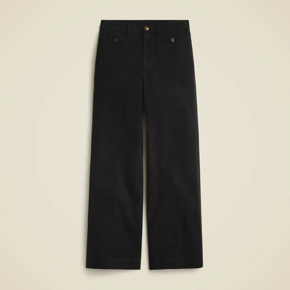 Sailor Slim Wide-Leg Chino Pants