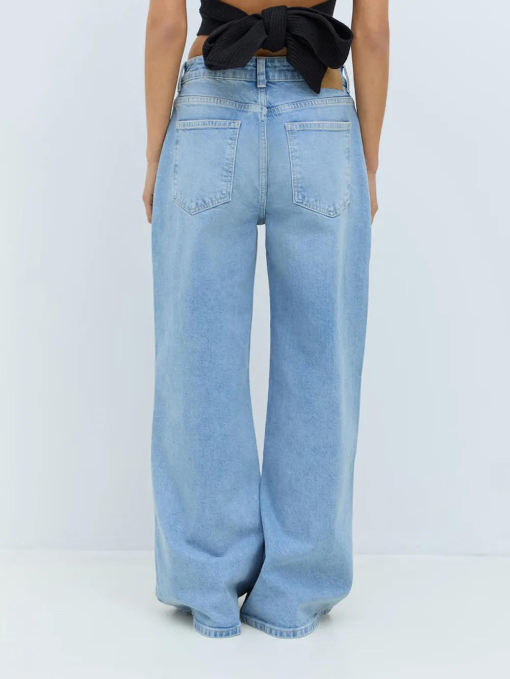 Mid-Waist Casual Style Jeans