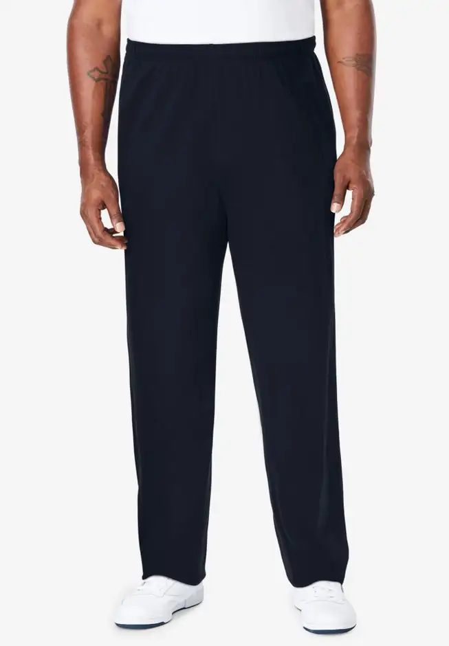 Lightweight Jersey Open Bottom Sweatpants