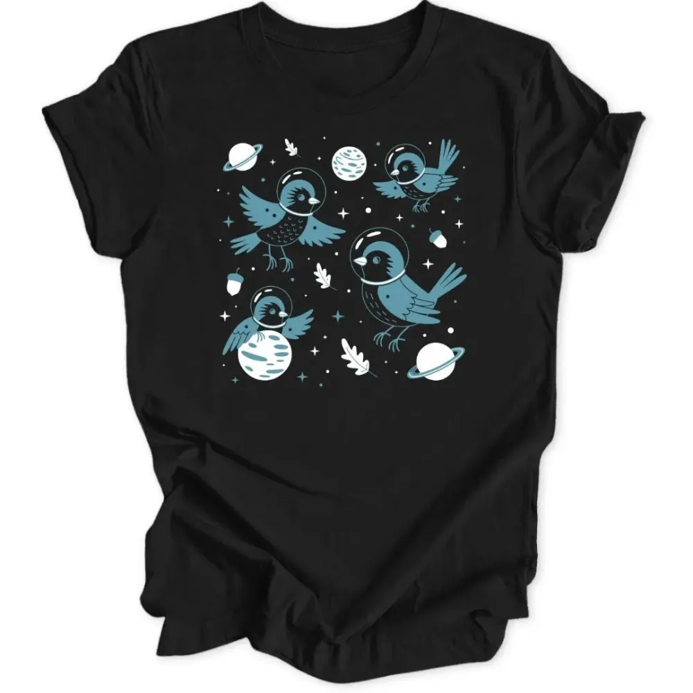 Space Birds Unisex T-Shirt