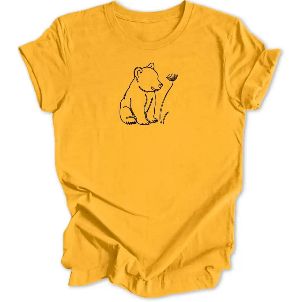 Dandelion Bear Unisex T-Shirt