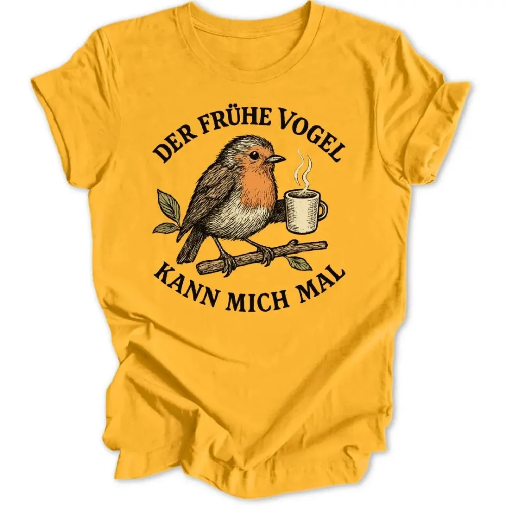 The early bird unisex T-shirt