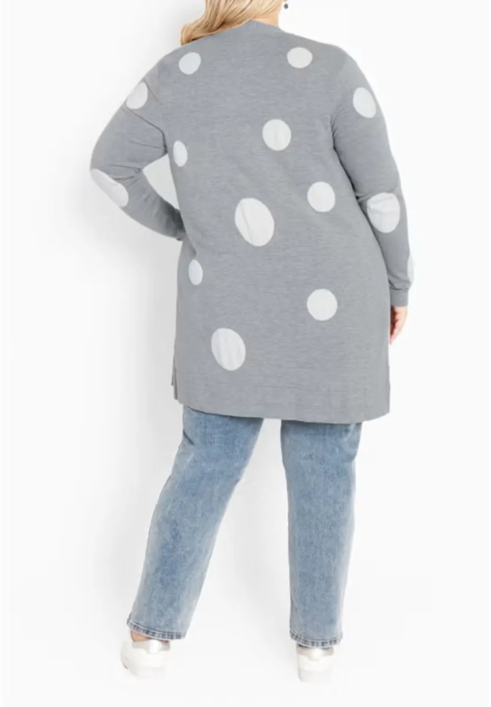Spotted Pattern Cardigan