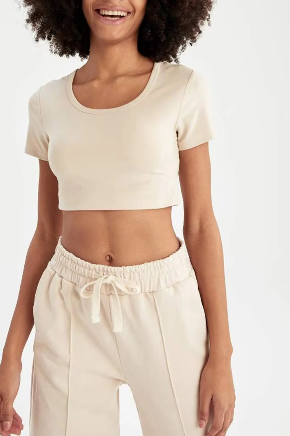 Soft Cotton Solid T-Shirt