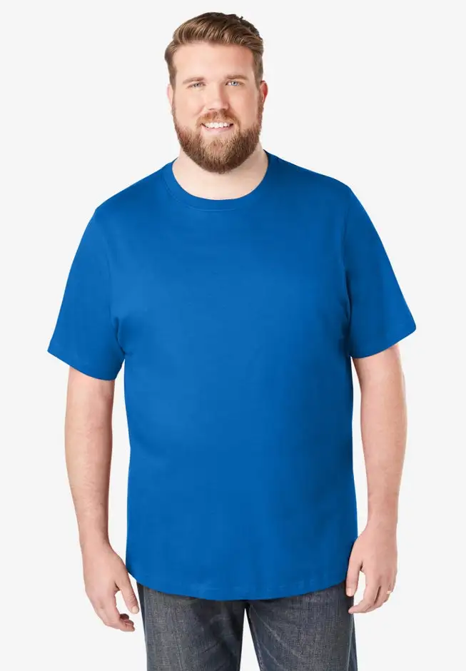Shrink-Less Lightweight Crewneck T-Shirt