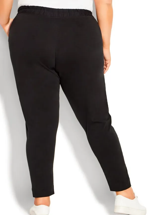 Solid-Color Women'S Knitted Skinny Pants