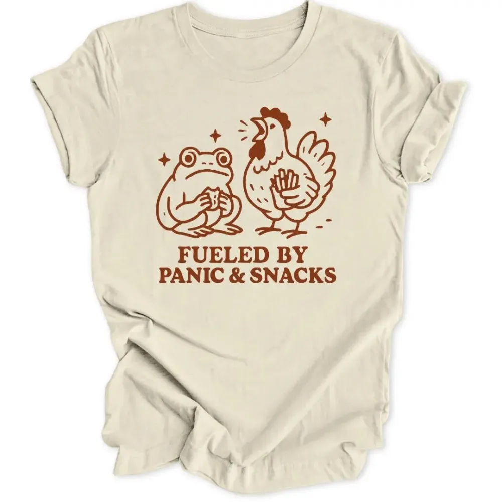 Panic And Snacks Unisex T-Shirt