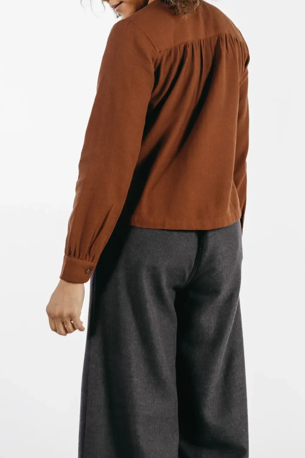 The Button Front Pullover