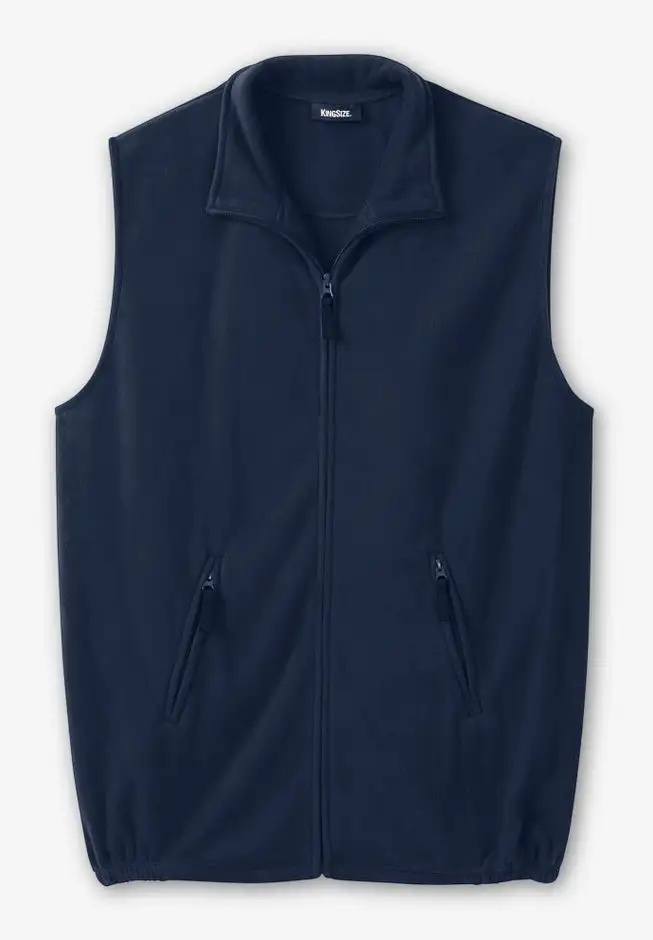 Explorer Plush Fleece Zip Vest