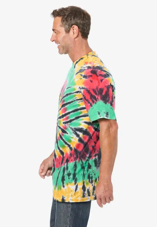 Lightweight Tie-Dye Crewneck Tee