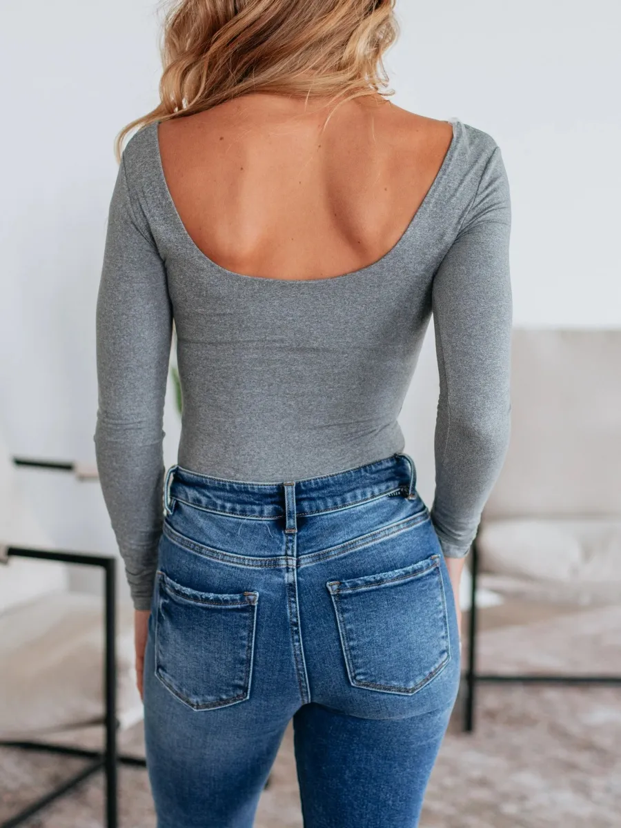 Scoop Neck Bodysuit