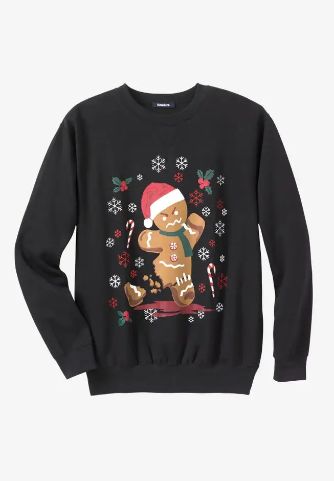 Graphic Fleece Sweatshirt