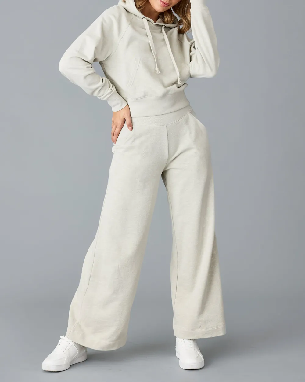 Cream Slight Stretch Pant