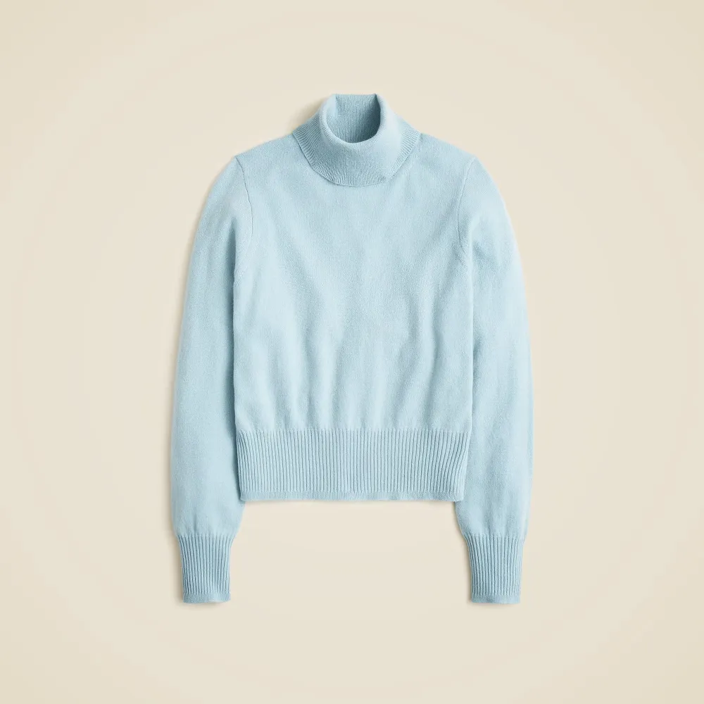 Cashmere Shrunken Turtleneck Sweaters