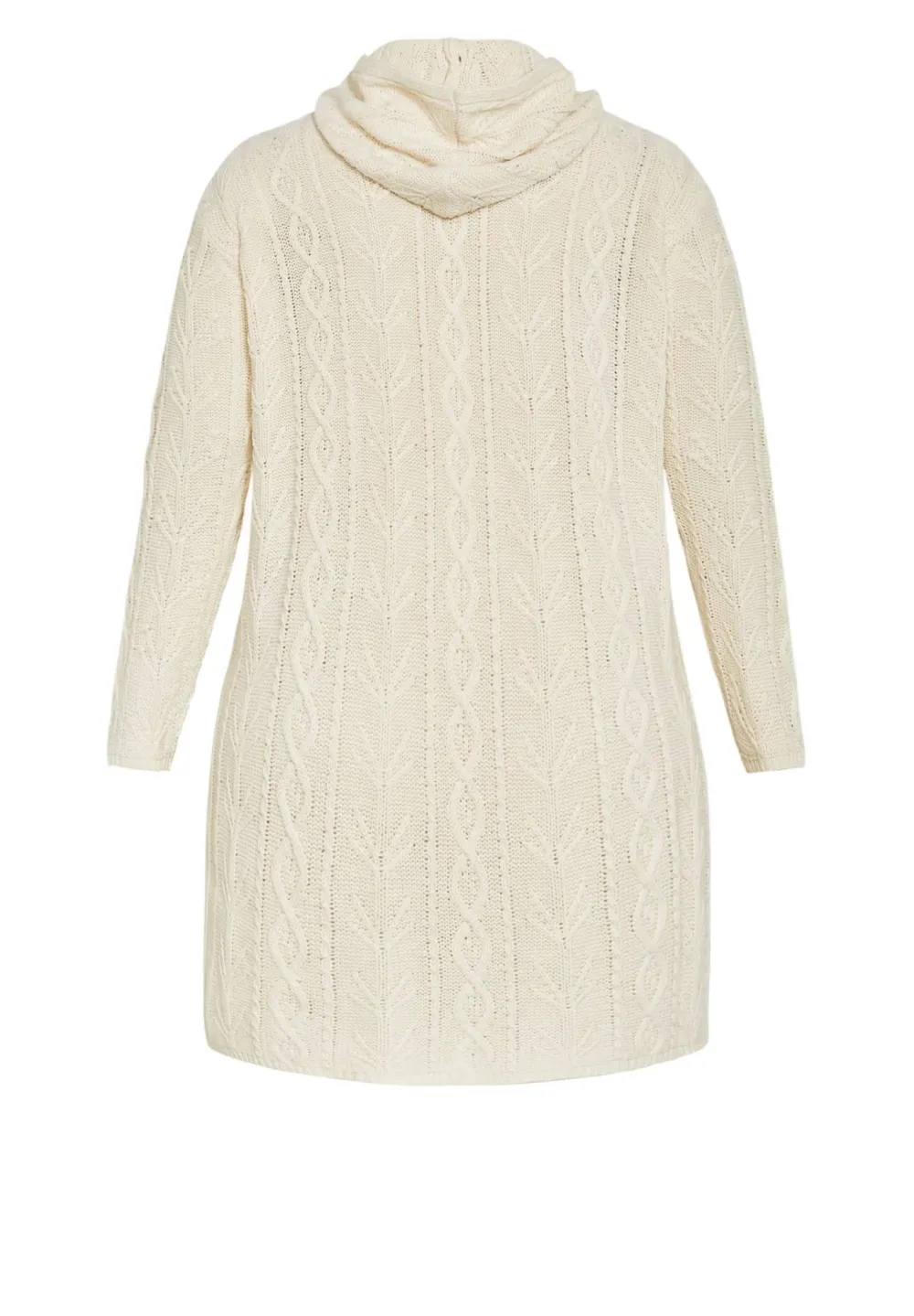 Solid Color Fitted Knitted Cardigan