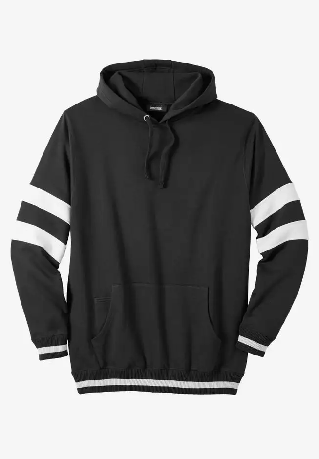 KingSize Coaches Collection Colorblocked Pullover Hoodie