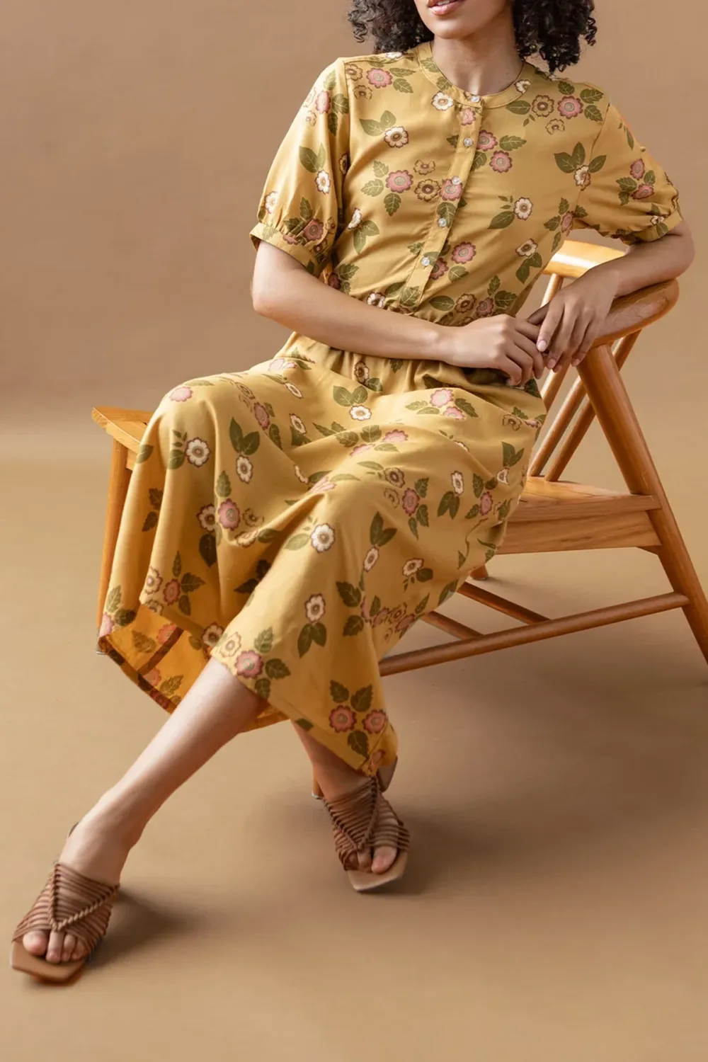 The Loose Crew Neck Dress