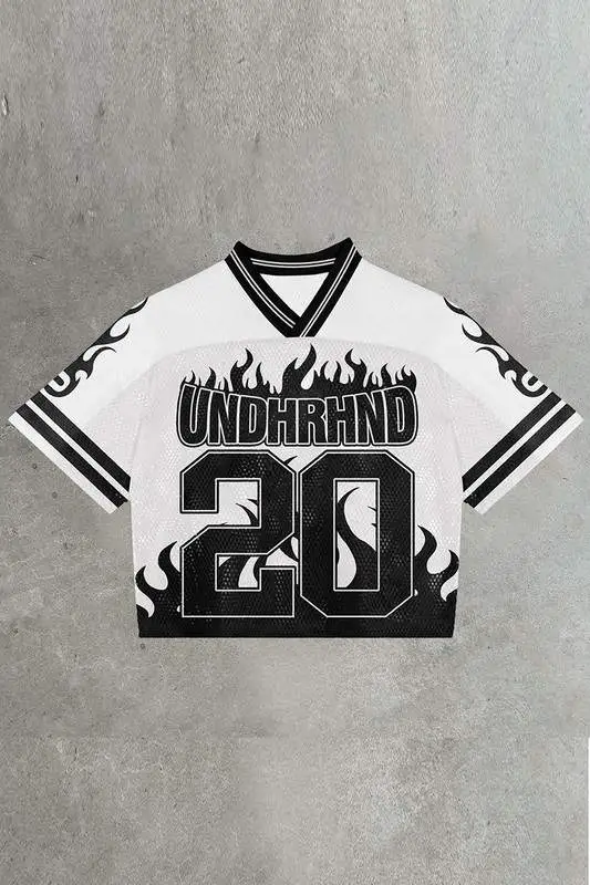 Velocity Cropped Jersey Top