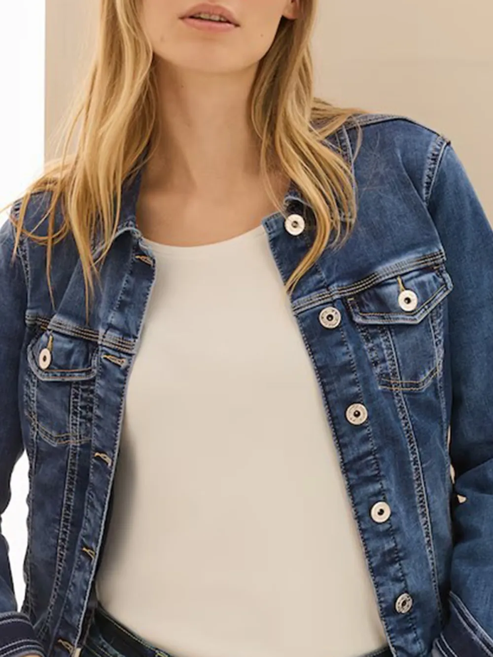 Blue Between-Season Jacket