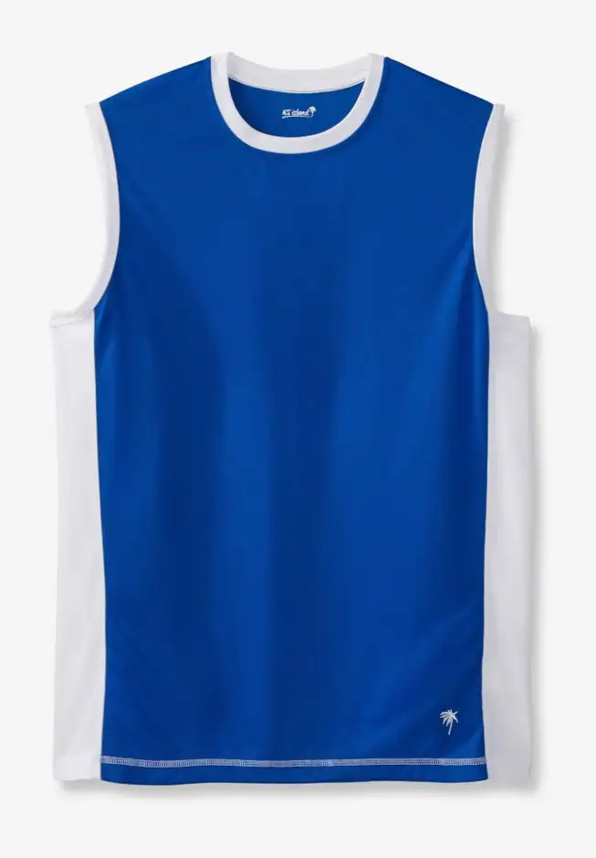 Cling-Free Swim Muscle Tank
