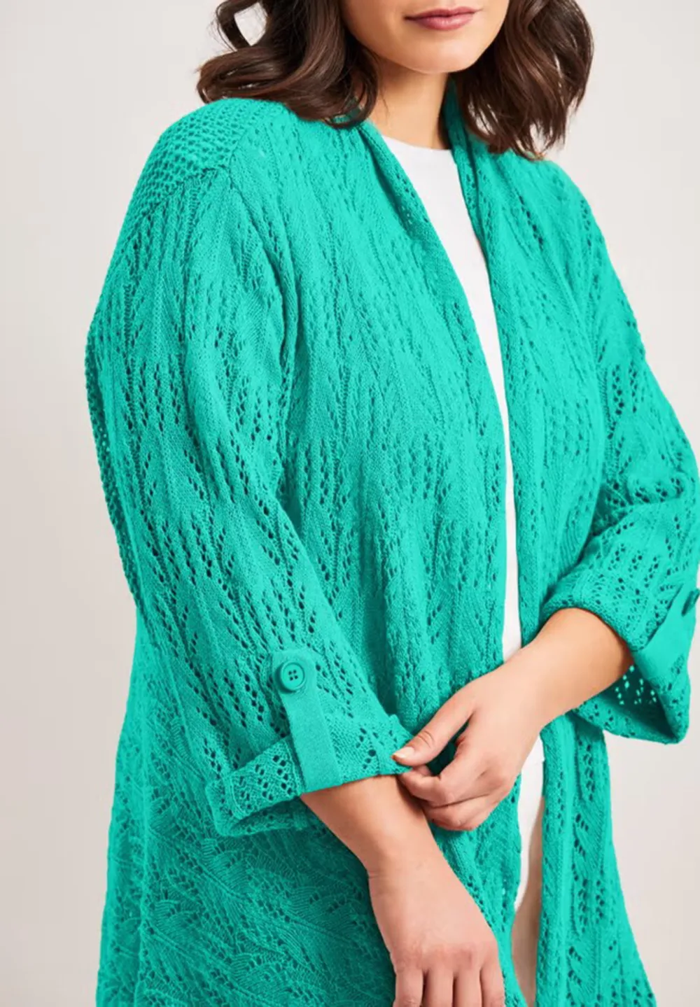 Irregular Hem Cardigan