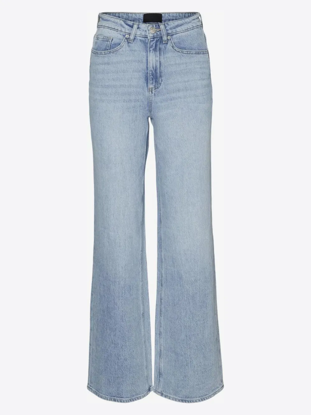 Blue Denim High Waist Casual Style Jeans