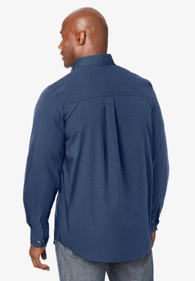 Long Sleeve Wrinkle Free Sport Shirt