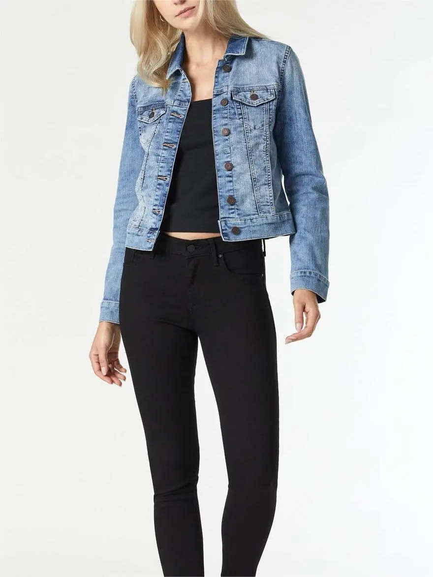 Casual Lapel Denim Jacket