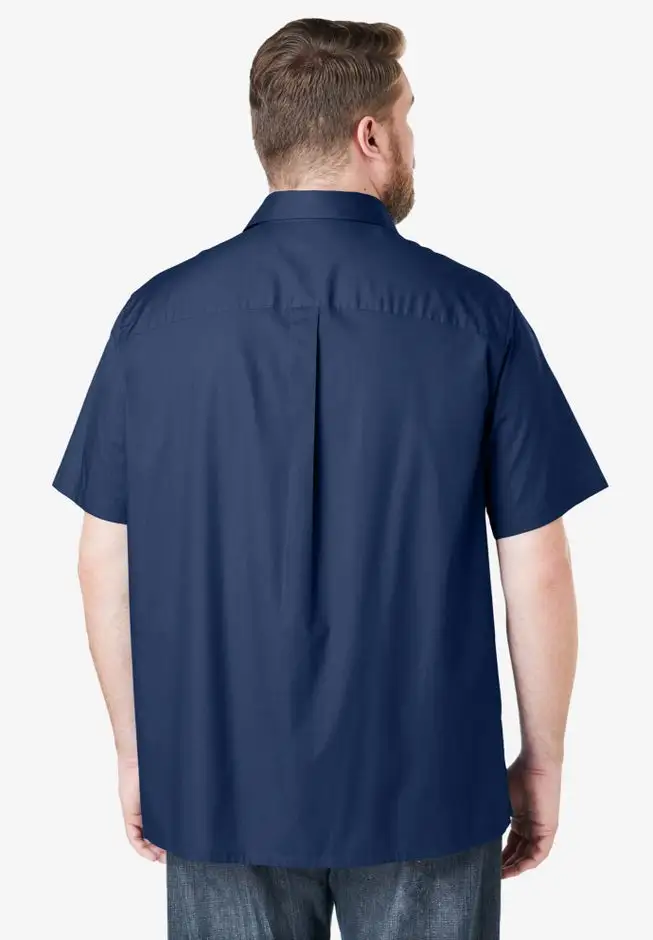 Short-Sleeve Pocket Sport Shirt