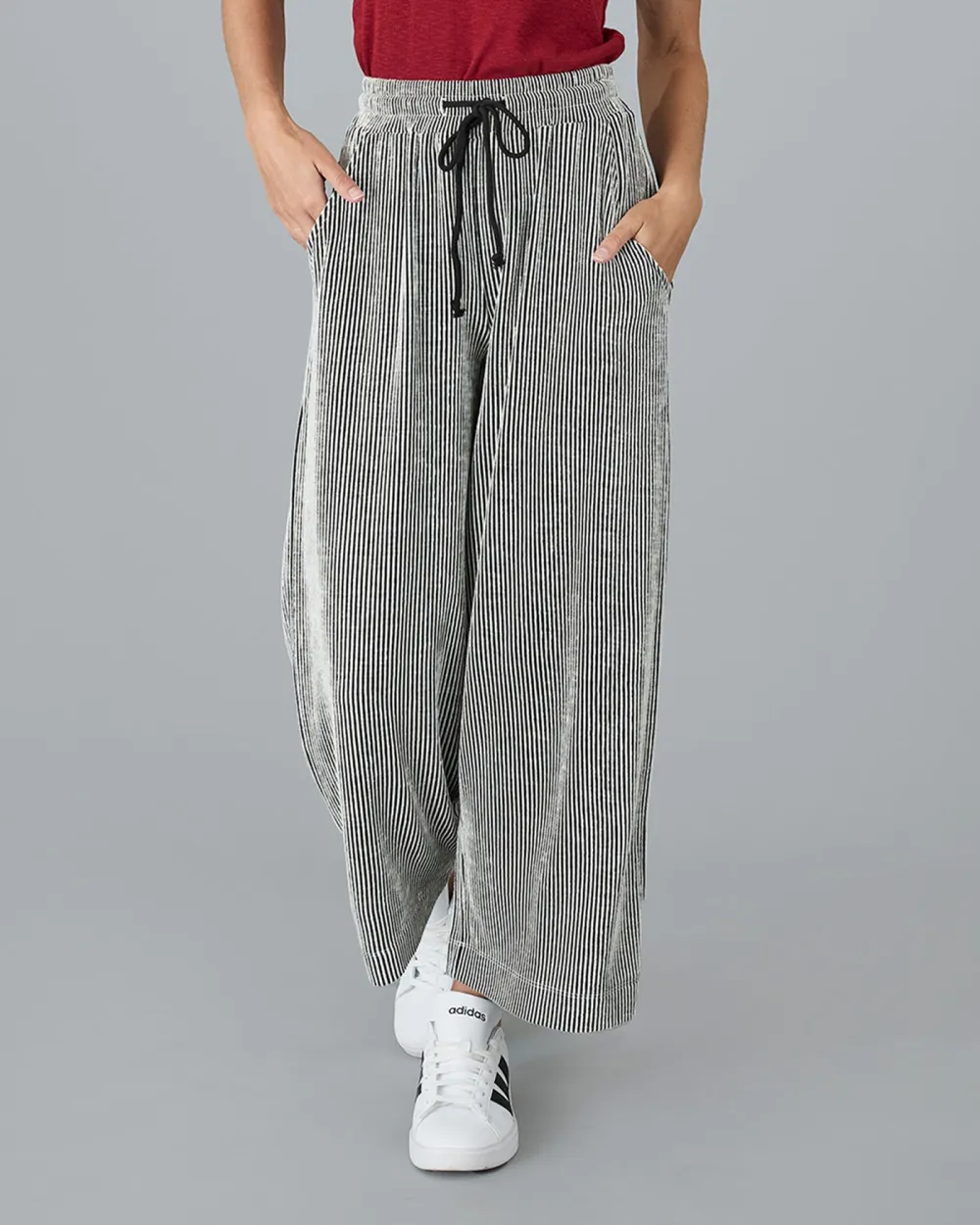 Striped Wide Leg Pant