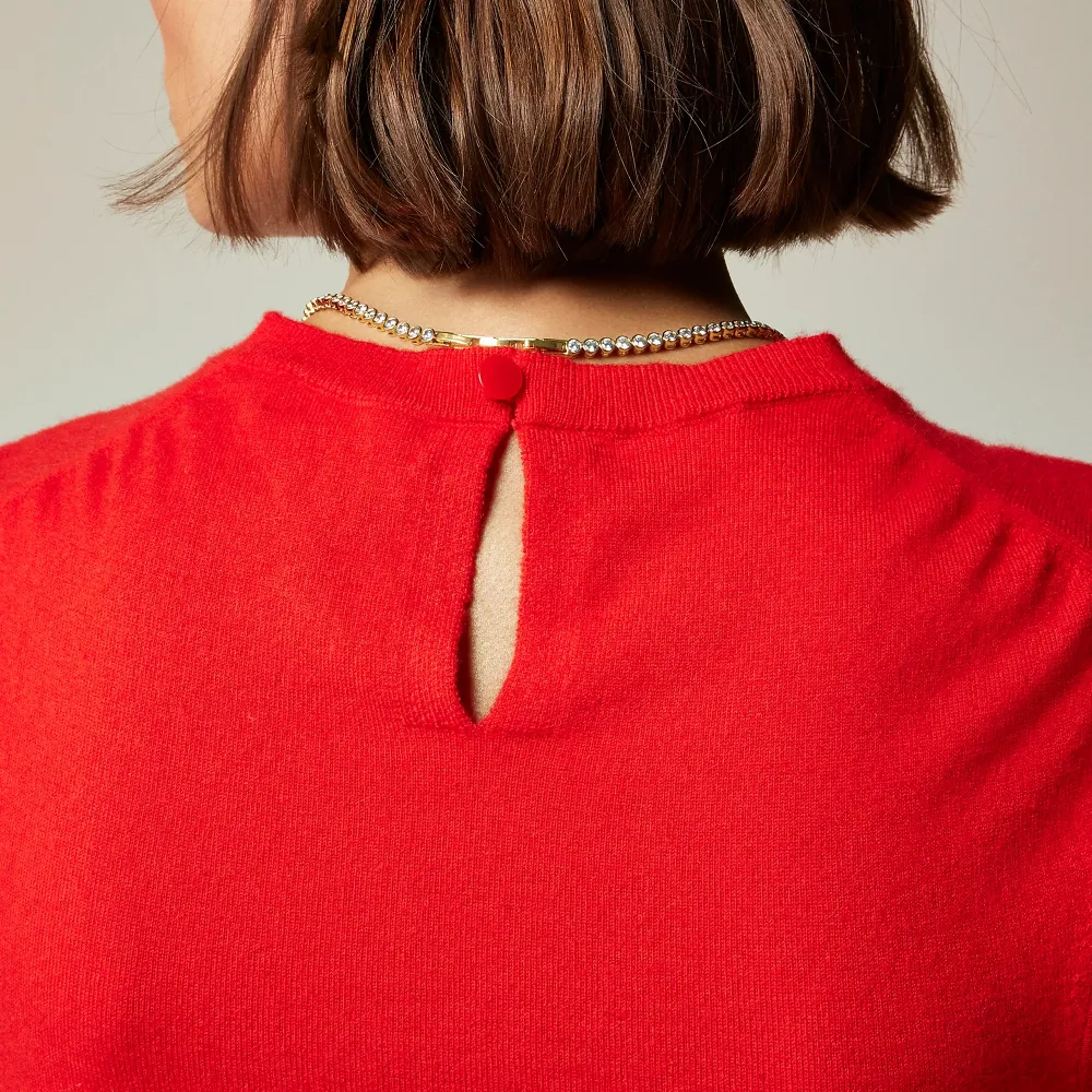Cashmere-Blend Cropped Sweaters