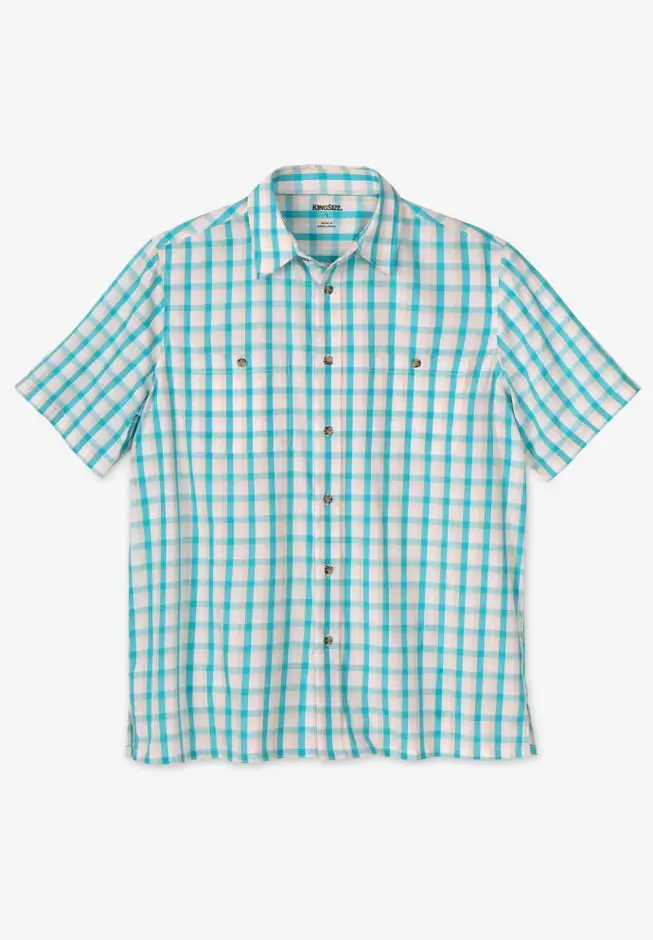 Check Short-Sleeve Sport Shirt