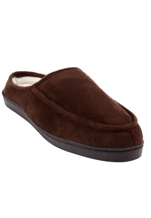 Microsuede Clog Slippers