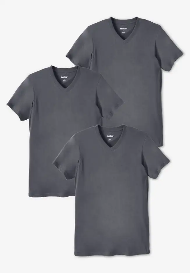 Cotton V-Neck Undershirt 3-Pack