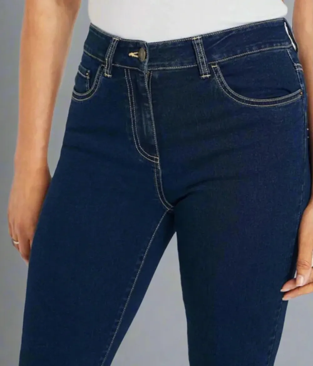 Dark Denim Slim Leg Jean