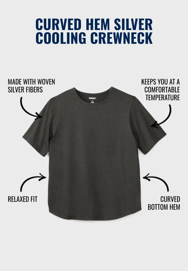 SILVER Cooling Crewneck