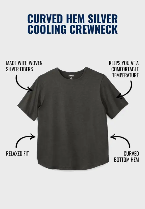 SILVER Cooling Crewneck