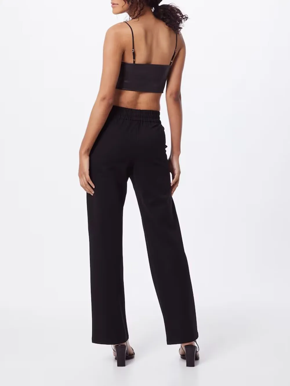 Plain Colored Casual Style Pants