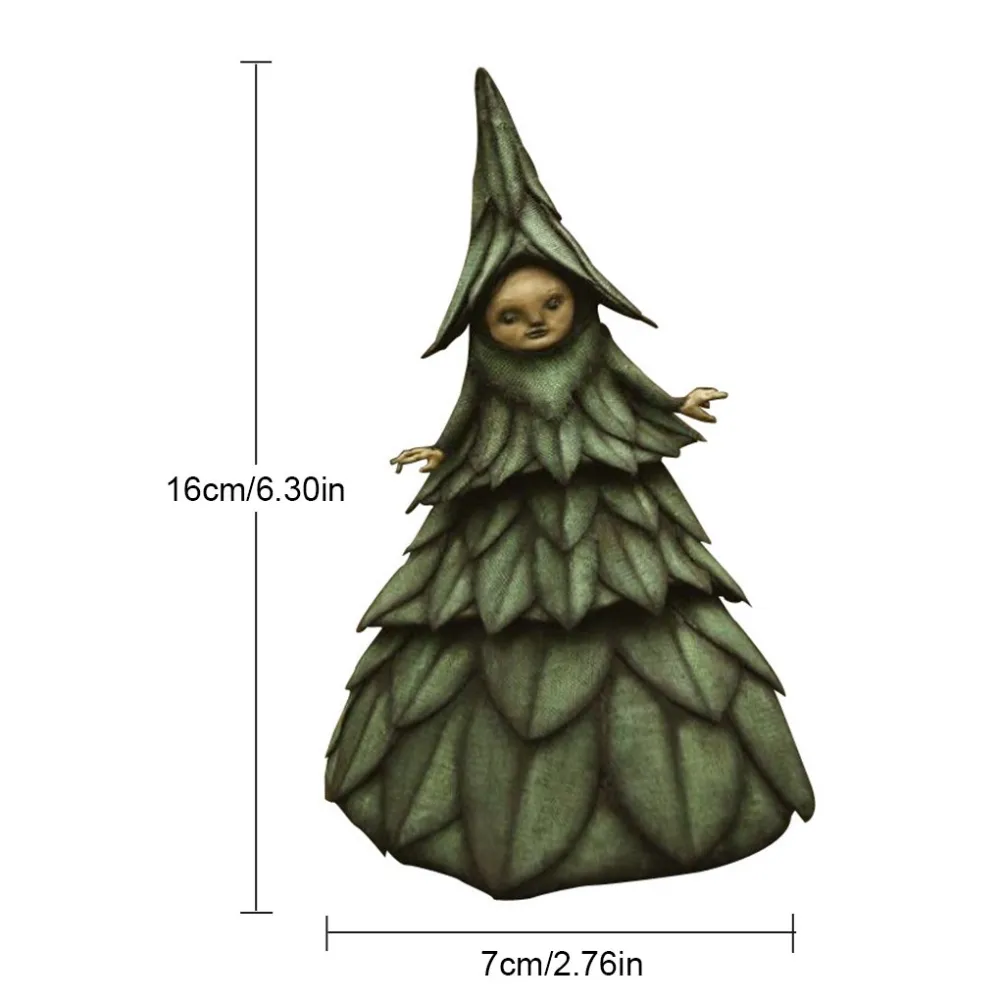 Halloween Witch Figurine Statue Resin Creepy Witch Sculptures Garden Decoration For Home Patio Yard Lawn Porch Garden Decoration