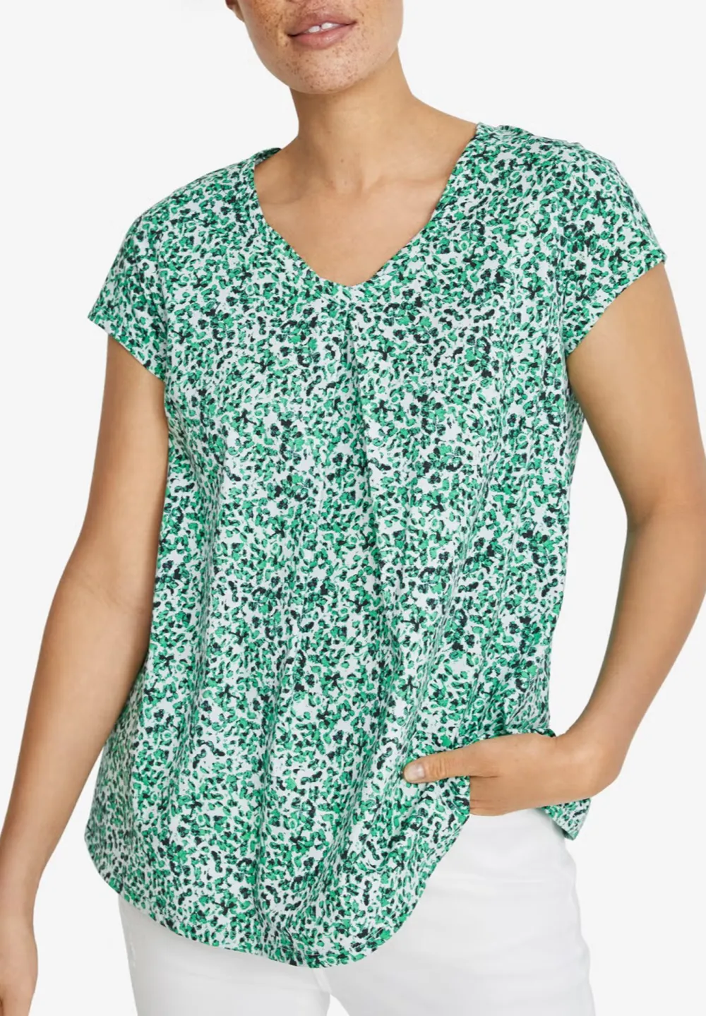 Hooded Printed T-Shirt