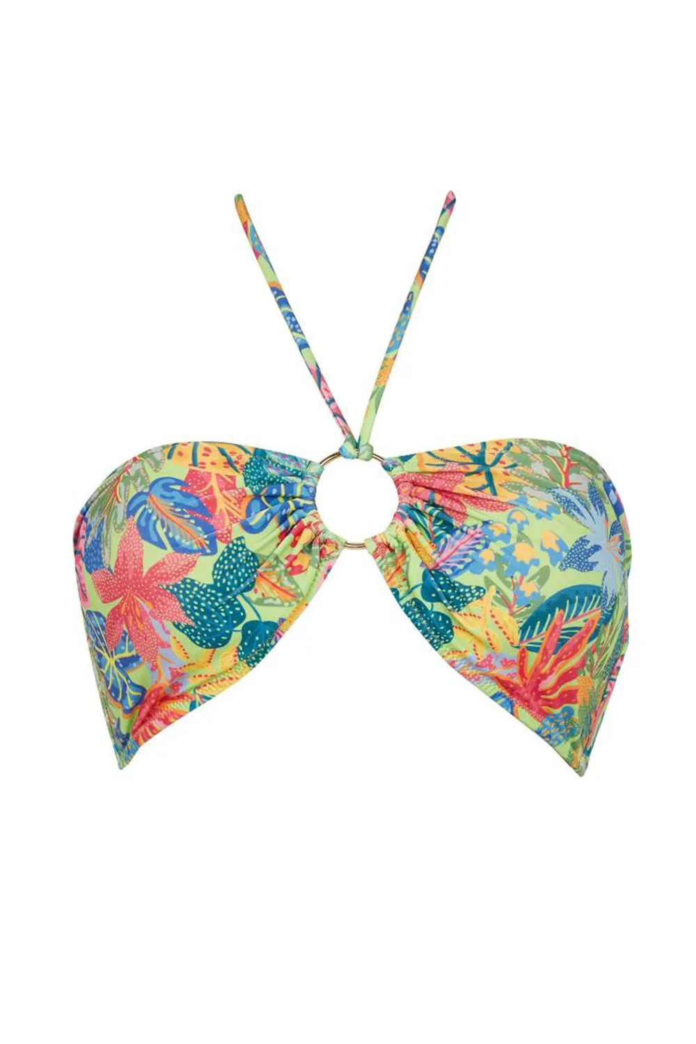 Printed Regular Fit Bikini Top