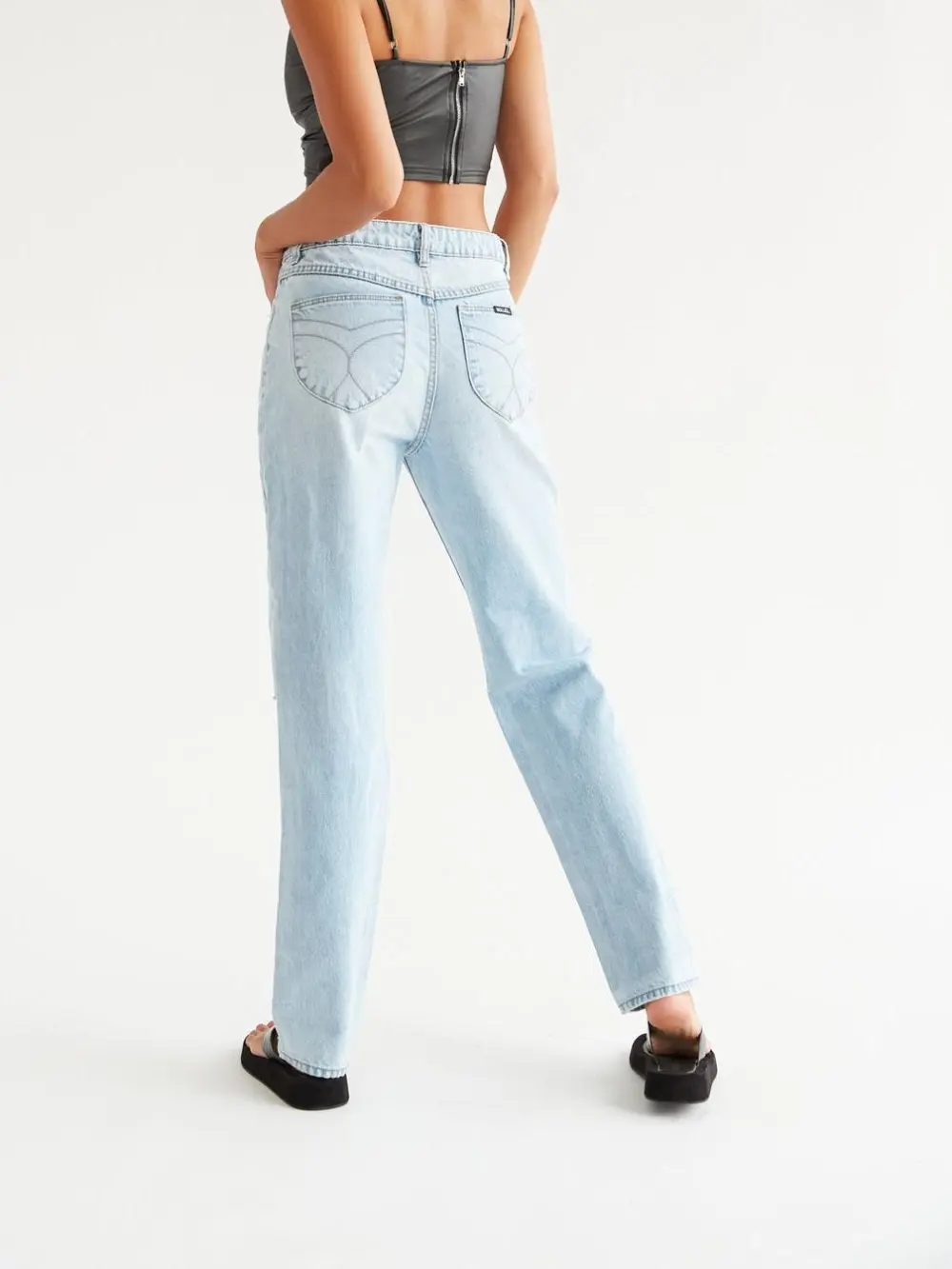 Heidi Jeans in Holiday Blue Organic