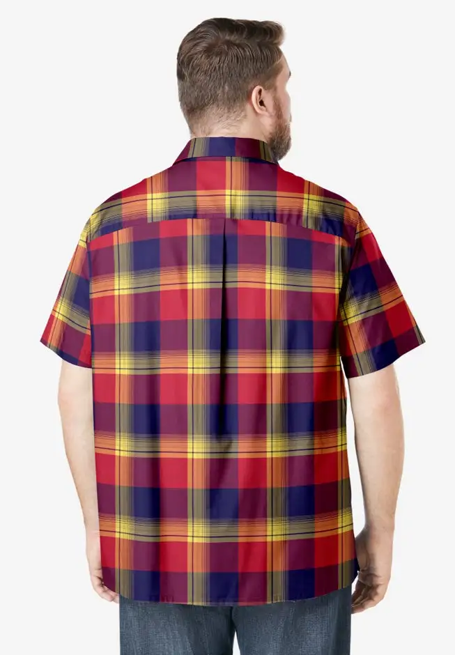 Check Short-Sleeve Sport Shirt