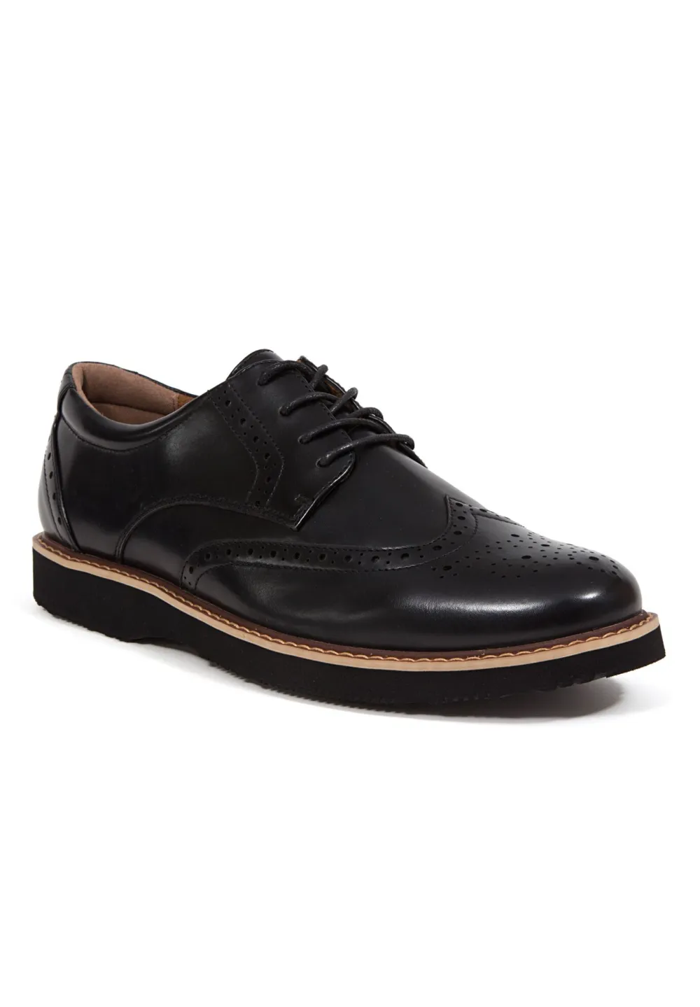 Deer Stags® Walkmaster Wingtip Oxford Shoes with S.U.P.R.O 2.0 Memory Foam