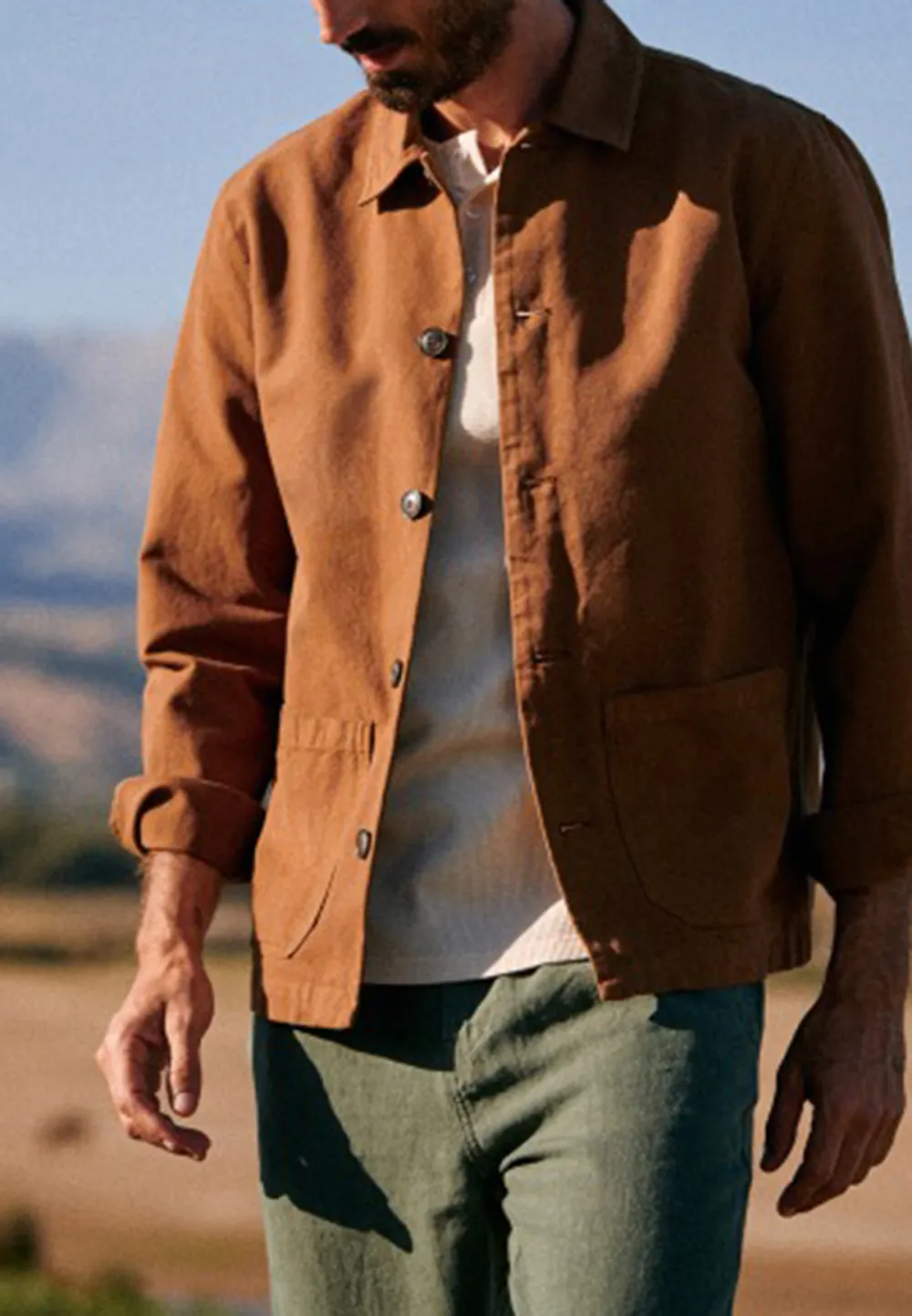 Jacket-Light Brown