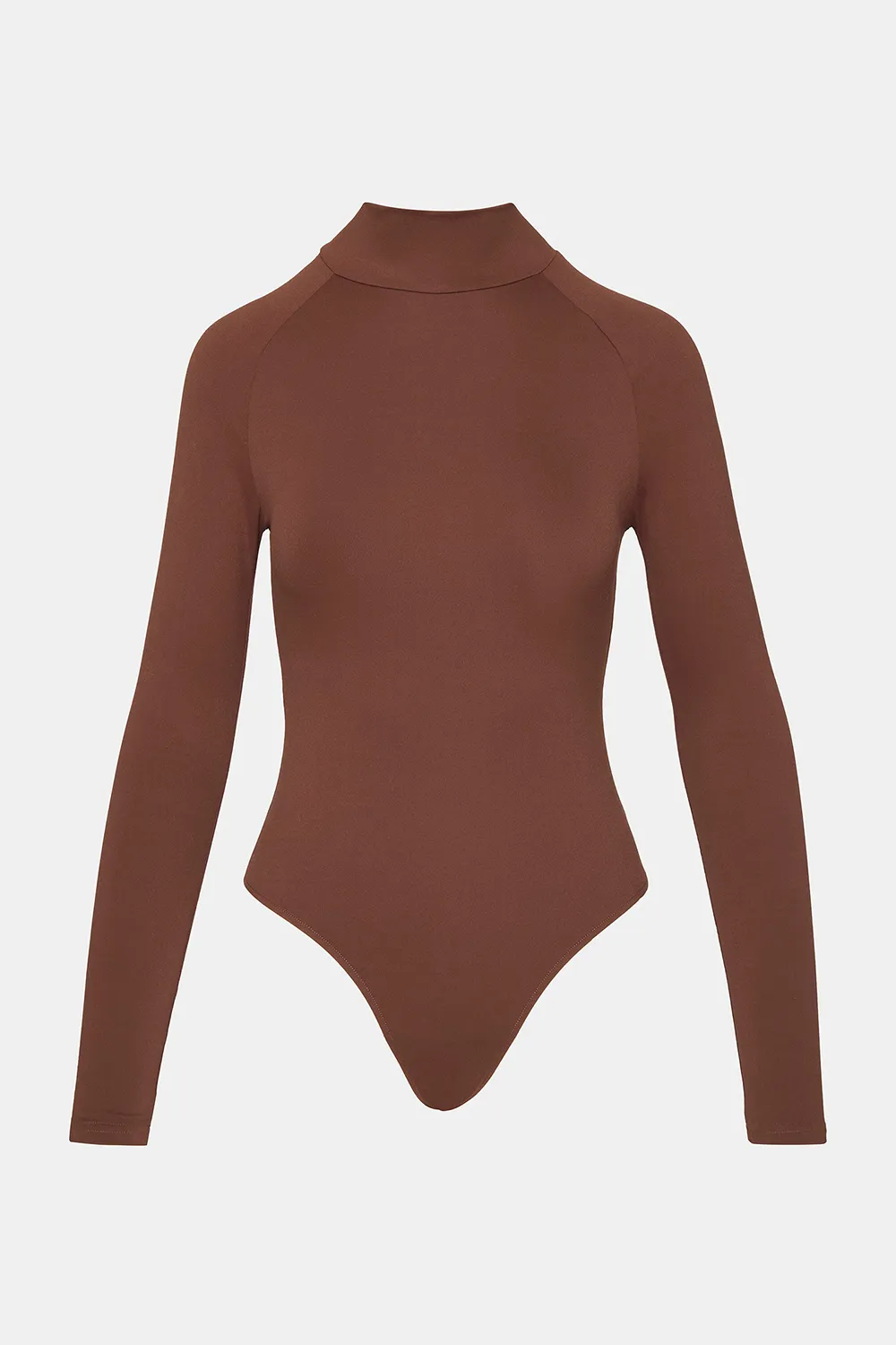 Long Sleeve Bodysuit Brown