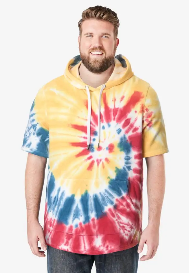 Liberty Blues Short-Sleeve Hoodie