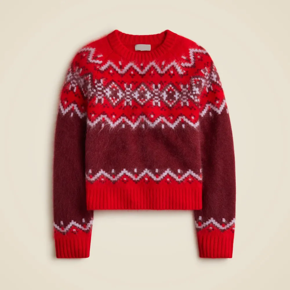 Brushed Cashmere Striped Sweaters